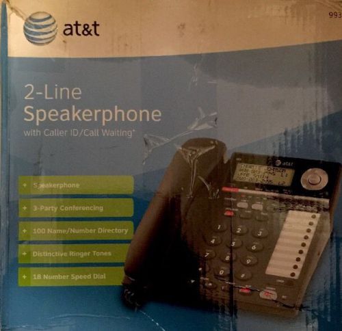 (3) At&amp;t 2 Line Speaker Phone