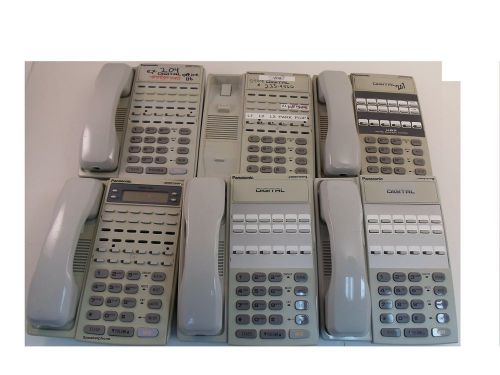6 PANASONIC DBS VB-44210 16 BUTTON NON-DISPLAY PHONES W/ SPEAKERPHONE