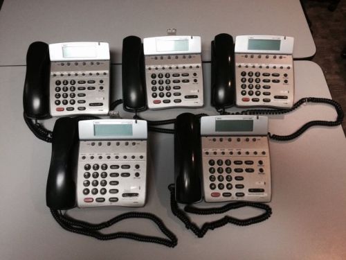 NEC DTH-8D-2(BK) Phone (Lot of 5)