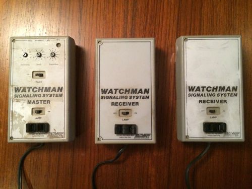 Watchman Signaling System Phone Master And Two Receivers DCS-1 Hearing Impaired