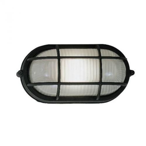 Outdoor Oval Wall Fixt Blk 671292 National Brand Alternative 671292 076335602929