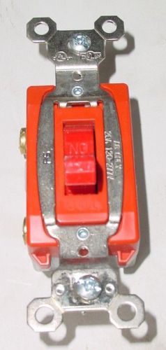 Pass &amp; Seymour - Single Pole Switch - PS20AC1-RED - Qty: 10