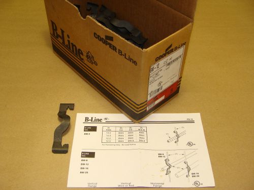 Box of (98) new cooper b-line bw-12 wing clip rod &amp; wire fastener conduit for sale