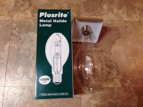 New Plusrite 400W Metal Halide Light Lamp Bulb MH400/U/MOG  ED37
