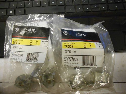 New general electric fuse kit class &#034;r&#034; trk22a lot of 2 for sale