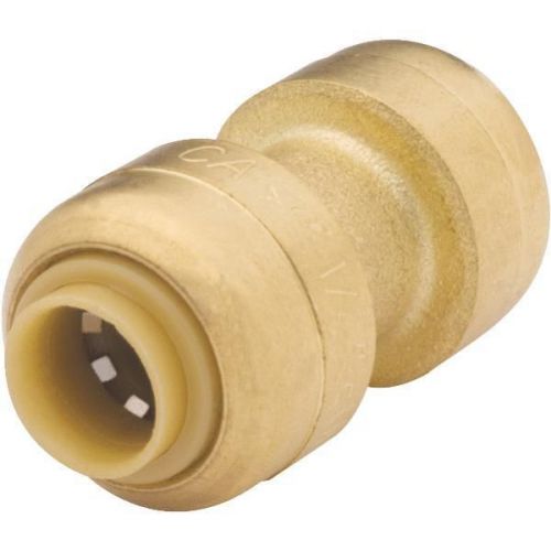 Cash acme u004lfa sharkbite brass coupling (push fit)-1/4&#034;x1/4&#034; coupling for sale