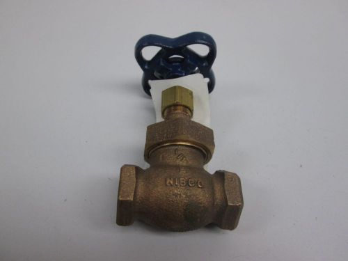 New nibco t-235-y nl34004 bronze threaded 1/4in npt globe valve d267049 for sale