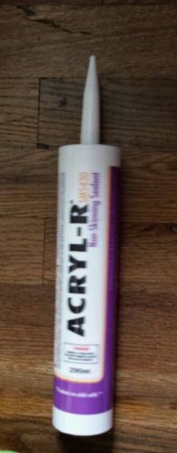 3 Tubes Acryl-r non skinning sealant ST 530 200 ml White Exp 12/2015