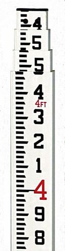 Topcon cr-13&#039; fiberglass grade rod tenths level rod for sale