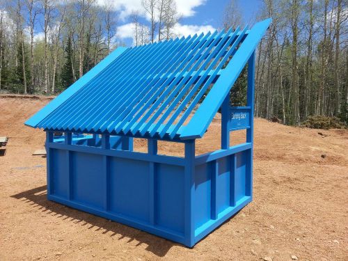 10&#039; grizzly rock screen, topsoil aggregate mining static firewood grading custom for sale