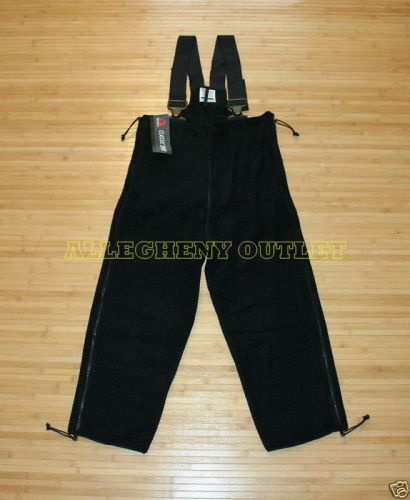 Lot of 2 polartec classic 200 fleece overalls bib ski snow pants black xl /l nib for sale