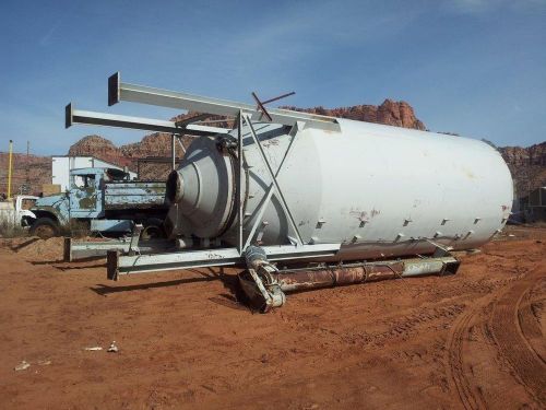 450 bbl sawdust silo w 12 inch auger (stock #1616) for sale