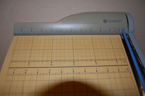 Quartet 11 inch Paper Cutter Model 9112 w/ Lock Scrapbooking Photos Crafts