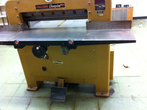 CHALLANGE 30.5 PAPER CUTTER GREAT CONDITION EXTRA NEW BLADE