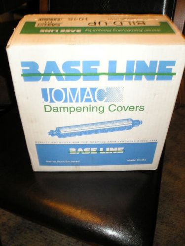 Jomac baseline graphline bild-up 1045 dampening covers*new and unopened for sale