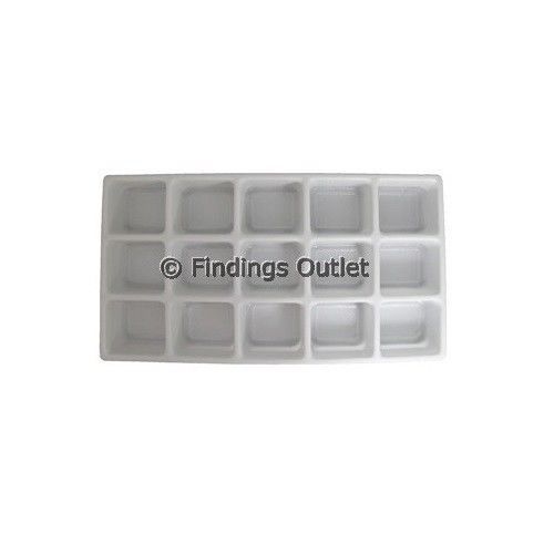 15 Compartment Durable Plastic Tray Liner