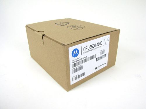 NEW IN BOX MOTOROLA CRD5500-1000UR ONE SLOT USB BATTERY CHARGER CRADLE CRD-MC5X