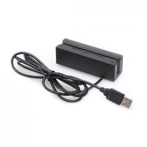 3 Track USB Magnetic Stripe Swipe Card Reader Credit Reader Magstripe US Seller
