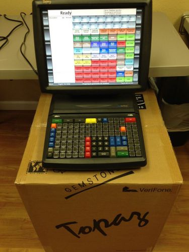 New!!!!    complete verifone sapphire  topaz ruby pos system   new!!!!! for sale