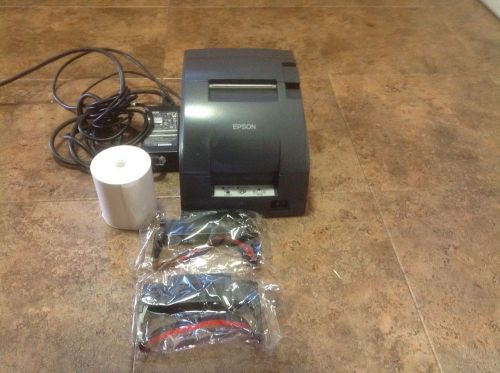 Epson U220B M188B Impact Kitchen Printer W/Ribbons And Roll Of Paper