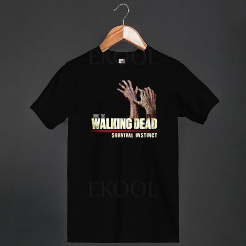 The Walking Dead Daryl Dixon Zombie Black Mens T-SHIRT Shirts Tees Size S-3XL