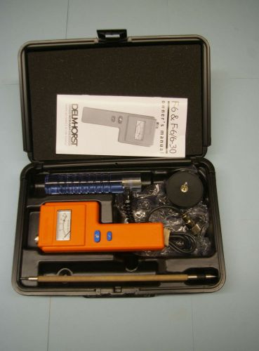 Delmhorst f6 analog hay forage moisture meter tester deluxe pkg, 1 year warranty for sale