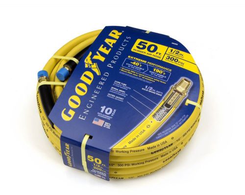 Ep 46565 1/2 x 50 feet 300 psi rubber air hose with ends bend 46565 for sale