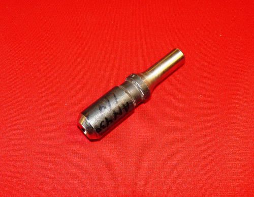 At100b-3 rivet set .498 shank an430 1/4&#034; oal 3.5&#034; straight aircraft tool for sale