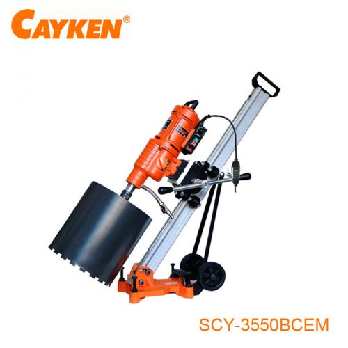 Cayken 14&#034; diamond core drill concrete drill with stand scy-3550bcem for sale