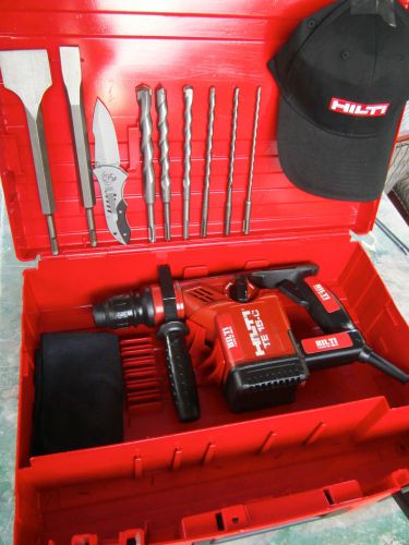 HILTI TE 15-C HAMMER DRILL, EXCELLENT CONDITION, FREE BITS &amp; CHISELS, FAST SHIP