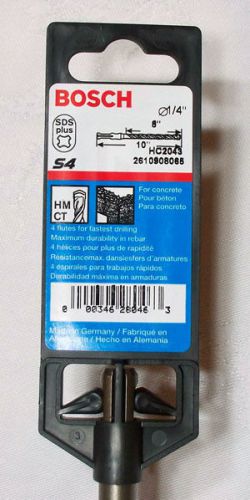 Bosch HC2043 SDS Plus Concrete Drill Bit 1/4&#034; X 10&#034; X 8&#034; New In Package