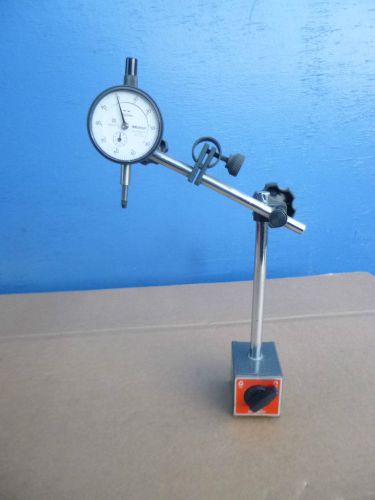 Mitutoyo Magnetic Stand With 2046s-15 Dial