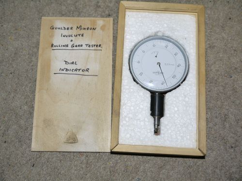 Compac Swiss Dial Indicator Gauge 0.01mm scale 4.5mm travel 80mm face