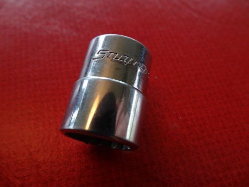 Snap On Socket, Shallow, 1/2&#034;, 12-Point TMD16