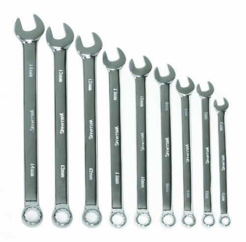 New jh williams 11011 9-piece metric combination wrench set for sale