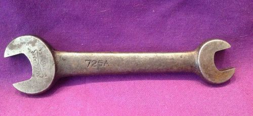 VINTAGE WILLIAMS DOUBLE OPEN END WRENCH 725A, 1/4 3/8