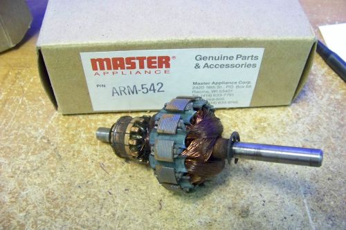 New master appliance arm-542 - armature, with retaining rings, 120v, a models for sale