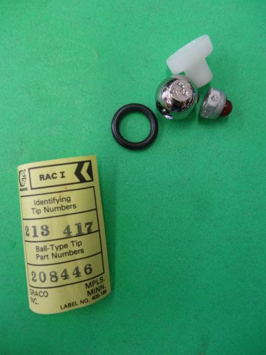 GRACO Ball TypeTip 208 446, 213 417 Replacement Part