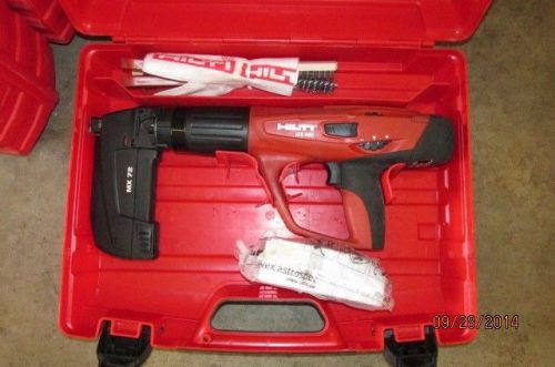 Hilti  dx-460 mx-72 magazine cal.27 powder actuated nail gun kit  nice  (303) for sale