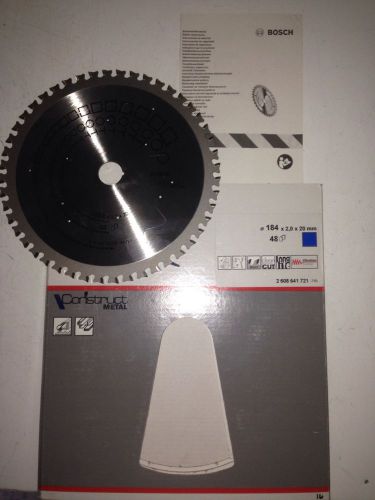 Bosch 2608641721 Circular saw blade Construct Metal 184 x 20 x 2,0 mm, 48T