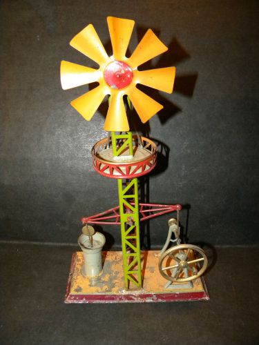 Antique Toy Steam Engine Windmill Water Pump