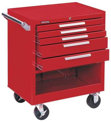 KENNEDY 295R Rolling Cabinet,29 x 20 x 35 In,Red G6240141
