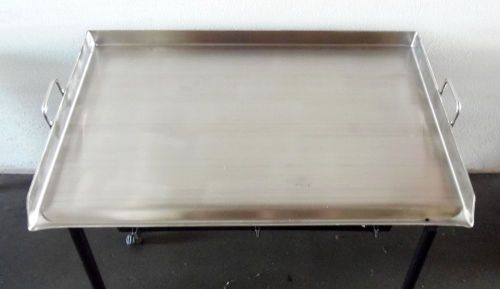 HEAVY 36&#034; Wide Stainless Steel Flat Top Griddle Grill  NEW
