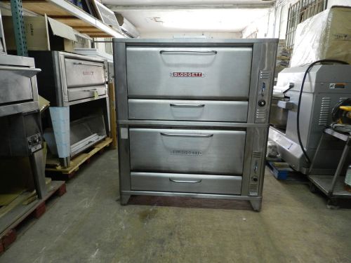 Blodgett 966 oven stainless steel 2 deck roast lechon turkey large game bread for sale