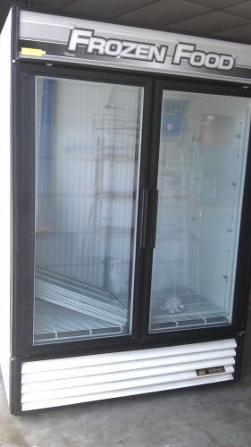 True gdm-49f  glass door freezer for sale