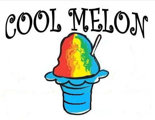 COOL MELON SYRUP MIX Snow CONE/SHAVED ICE Flavor QUART