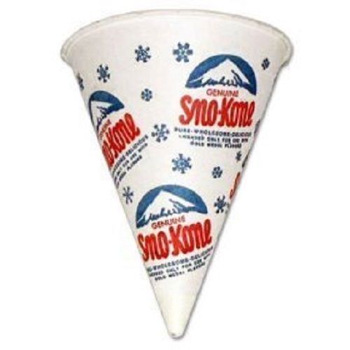 200 Gold Medal Sno Cone Cups * FREE Shipping *