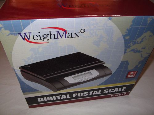 New WEIGHMAX 35lbs Digital Postal Scale W-4819 kg &amp; tare function 10 Yr Warranty