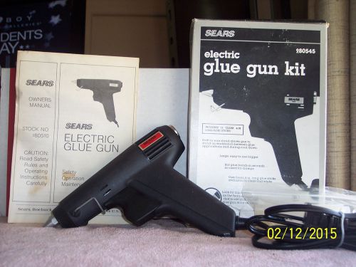 Sears glue gun 805510-980545 used one time