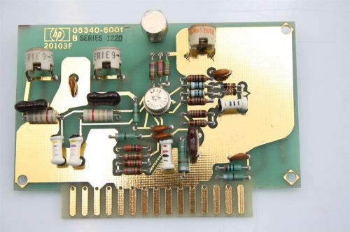 HP Agilent 5340 05340-6001 B Circuit Card Assembly